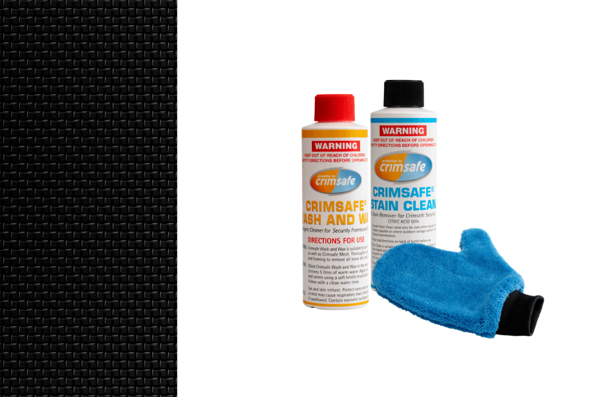 Crimsafe Cleaning Products