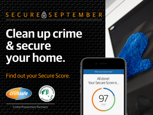 Secure September Clean up Crime