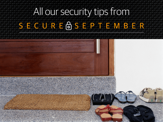 All the tips from Secure September