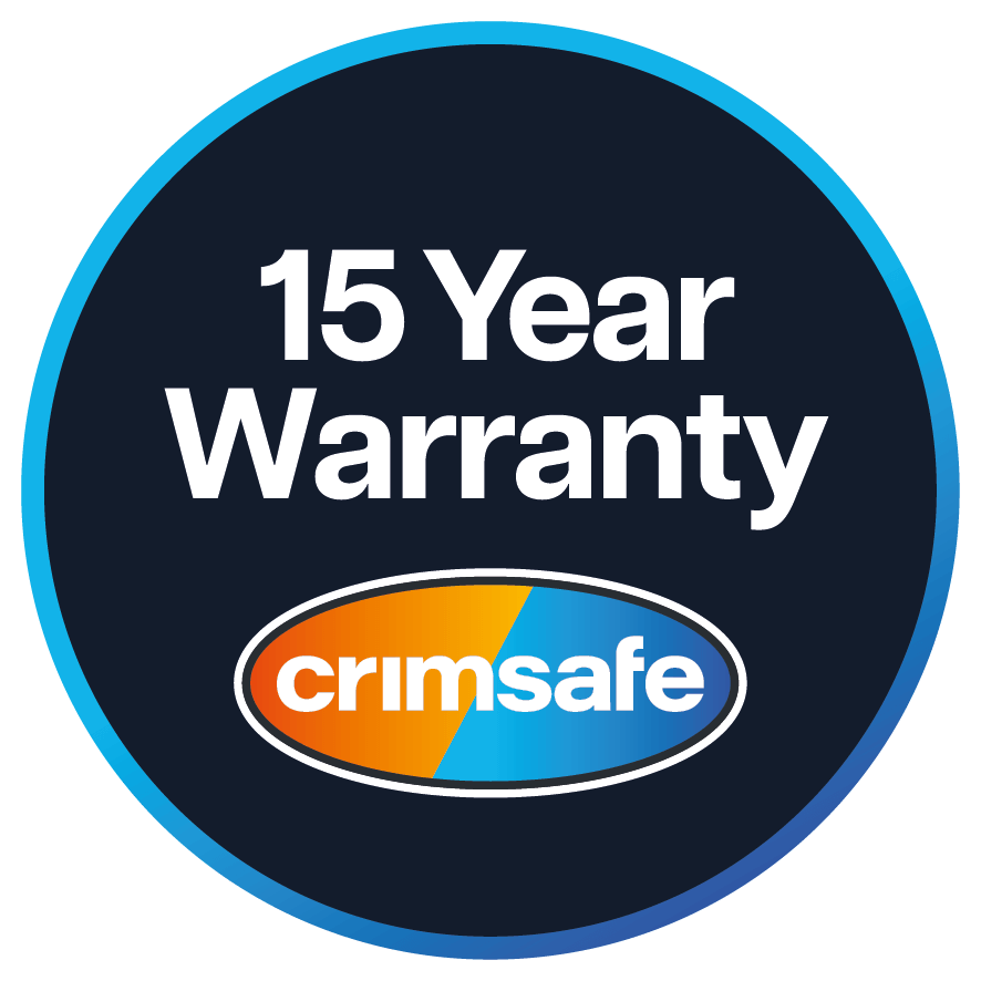 Crimsafe 15 Year Warranty