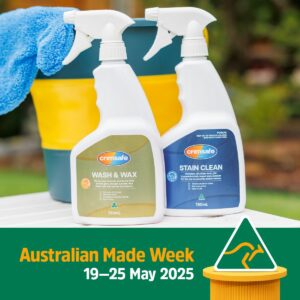 Locally Made Crimsafe Cleaning Products | Crimsafe Security Systems Pty Ltd