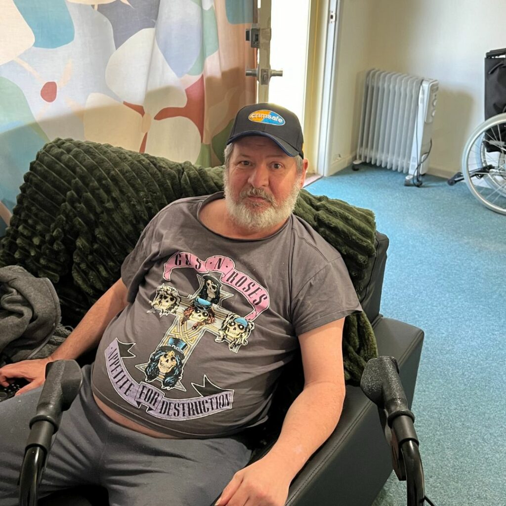 Stroke survivor feeling secure in his home thanks to Crimsafe and PRW | Crimsafe Security Systems Pty Ltd